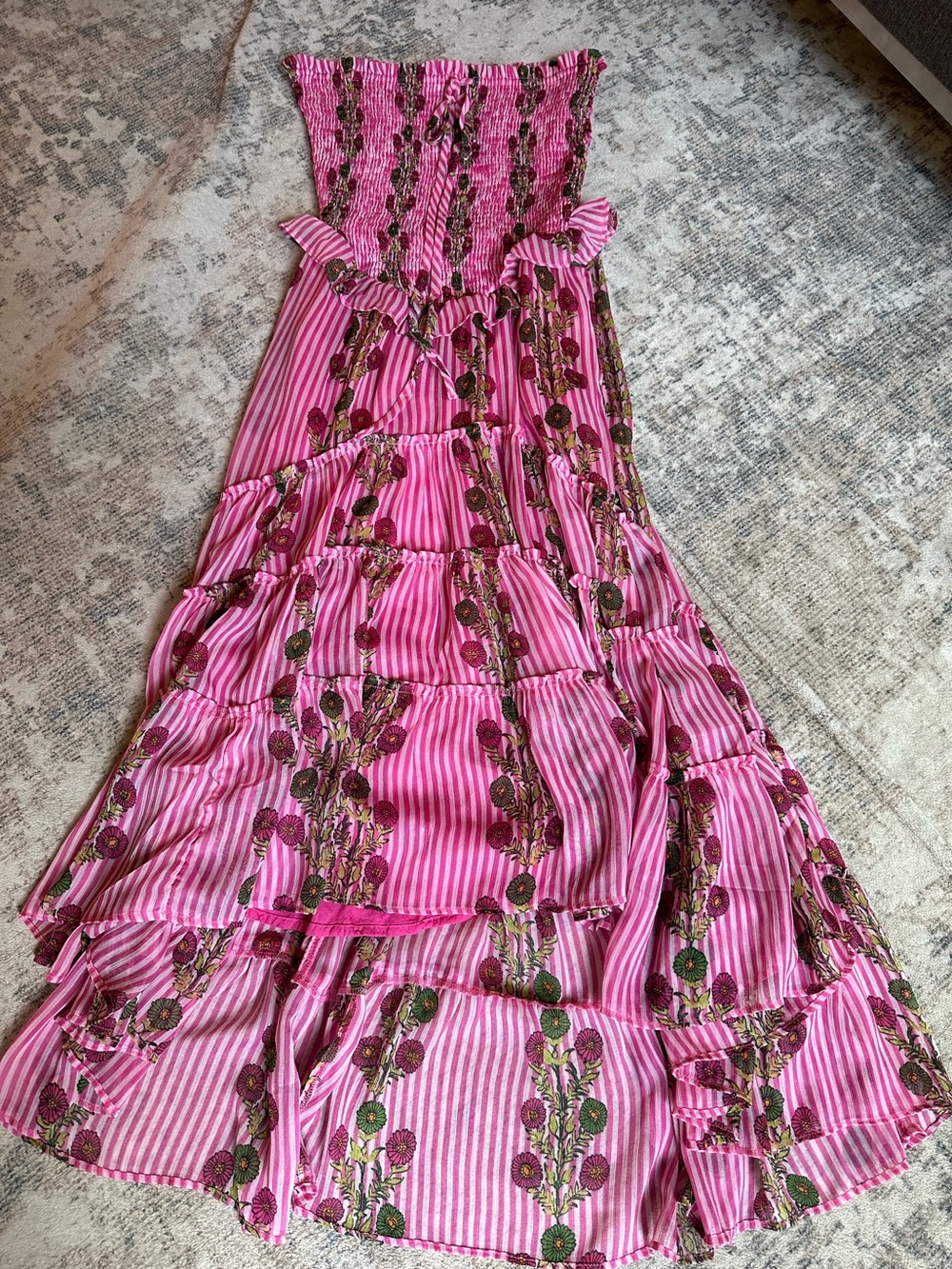 Free People $168
Alejandra Strapless Midi Dress in Hot Pink Combo
Size Small - Picture 7 of 8